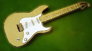 How to make an Electric Guitar from Cardboard [upl. by Aihcsrop38]