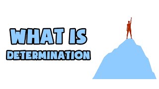 What is Determination  Explained in 2 min [upl. by Map]