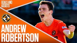 Liverpools Champions League Hero  Andy Robertson  Dundee United Highlights  SPFL [upl. by Eessej]