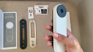 NEW Google Nest Doorbell 2021  Battery  Easy installation [upl. by Belloir]