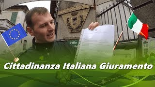 Cittadinanza Italiana Giuramento [upl. by Possing206]