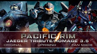 UPDATED PACIFIC RIM JAEGER HOMAGE 35 with MOVIE amp CUSTOM FAN ARTWORK [upl. by Liw987]