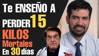 CÓMO PERDER 15 KILOS EN 30 DIAS  DIETA DEL DOCTOR LEVI  DR NOWZARADAN KILOS MORTALES [upl. by Airamanna724]