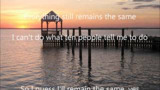 Sittin on the Dock of the Bay  Glen Campbell  lyrics [upl. by Lough2]