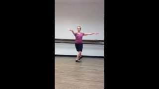 Pirouettes En Dehors ballet class tutorial beginner [upl. by Dunaville864]