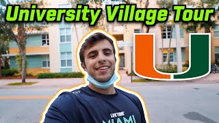 UNIVERSITY VILLAGE UV DORM TOUR  UNIVERSITY OF MIAMI [upl. by Ahsinav]