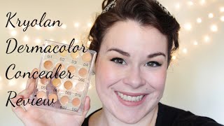 Kryolan Dermacolor Camoflauge Concealer Review [upl. by Kathye136]