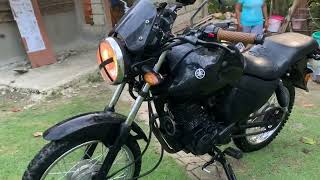 Modified YTX 125 with bullet exhaust [upl. by Sorrows]