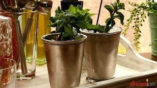 How to Make Mint Juleps  Cocktail Recipes  Allrecipescom [upl. by Ruberta]