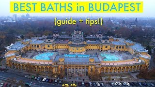 Best Baths in Budapest Hungary [upl. by Jaqitsch915]