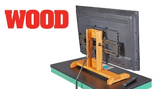 How To Make A TV Stand  WOOD magazine [upl. by Slaughter636]