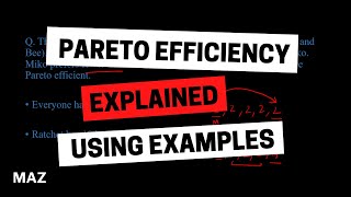 Pareto Efficiency Explained using examples [upl. by Yulma]