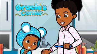 The Toothbrushing Song  Gracie’s Corner  Nursery Rhymes  Kids Songs [upl. by Nickolas]