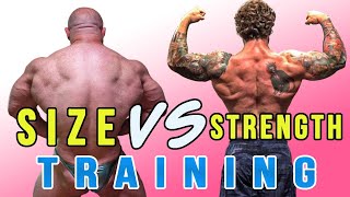 The Differences Between Training for Size Vs Strength [upl. by Collin]