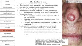 Growths neoplasms and cancers of the skin [upl. by Ycam]