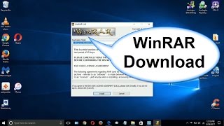 How to downLoad WinRAR and WinRAR download  Windows 10 Free amp Easy 2017 [upl. by Onairot]