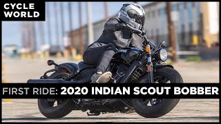 2020 Indian Scout Bobber Sixty Review [upl. by Sadiras934]