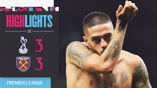 Tottenham Hotspur 33 West Ham  Lanzini Stunner Shocks Spurs 🚀  Premier League Highlights [upl. by Sheply]