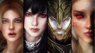 Skyrim  Top 5 Best Mods for Beautiful Characters [upl. by Valdas758]