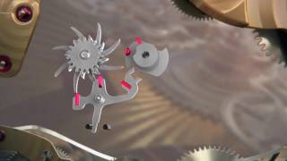 Omega CoAxial Escapement Explained [upl. by Nath]