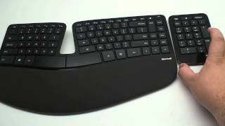 Microsoft Sculpt Ergonomic Keyboard [upl. by Magner83]