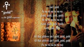 PRINCE  GOLD with Lyrics [upl. by Tedmann619]