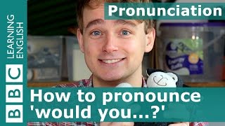 Pronunciation How to pronounce would you [upl. by Airom]