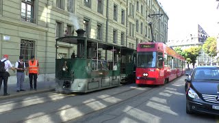 Bern Steam Tram No 12  City Tour  180819 [upl. by Costin]