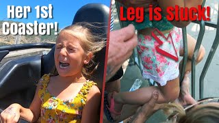 Girls have DRAMATIC Experience at AMUSEMENT PARK  LAGOON PARK UTAH [upl. by Eivlys]