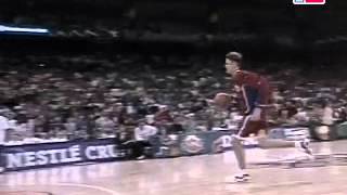 1996 Brent Barry Dunk From The Freethrow Line [upl. by Ytsrik835]