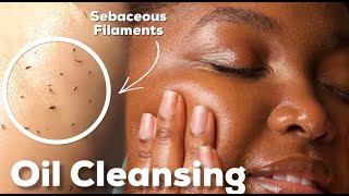 ESTHETICIAN APPROVED OIL CLEANSING GUIDE FOR ALL SKIN TYPES  ACNE OILY DRY COMBO [upl. by Kimberly]