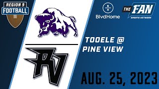 Tooele  Pine View  Football [upl. by Frederico]