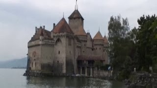 LA SUISSE  Château de Chillon [upl. by Esilanna]