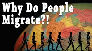 Why Do People Migrate Push amp Pull Factors AP Human Geo [upl. by Acinoj]