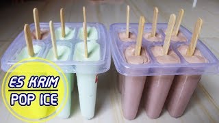 Membuat Es Krim Sendiri Ala Rumahan Yang Lembut Dan Enak [upl. by Tshombe355]