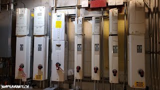 HVAC VFD Installation Variable Frequency Drive ABB [upl. by Rothwell325]