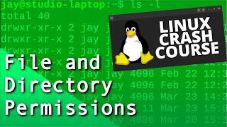 Linux Crash Course  Understanding File amp Directory Permissions [upl. by Atiuqrehs]