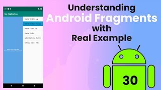 How to Build a Fragments App   Android Fragments Tutorial 30 [upl. by Eidurt]