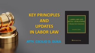 KEY PRINCIPLES amp UPDATES IN LABOR LAWS [upl. by Asina]