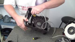 How to replace a Dyson DC19 cord retract unit [upl. by Mharba372]