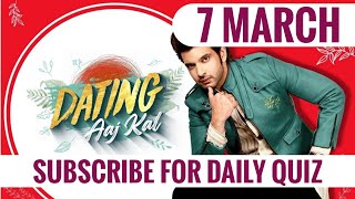 Flipkart Dating Aaj Kal Quiz Answers Today  Dating Aaj Kal Flipkart  7 March 2021 [upl. by Sheelah]