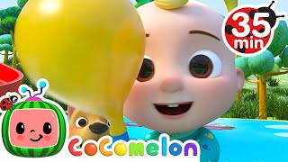 Balloon Race Song  More Nursery Rhymes amp Kids Songs  CoComelon [upl. by Boudreaux]