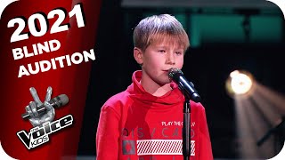 Lina Maly  Schön Genug Niklas  The Voice Kids 2021  Blind Auditions [upl. by Esined337]