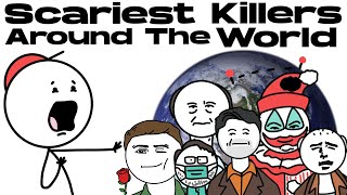 Scariest Serial Killers From Around The World [upl. by Naoj]