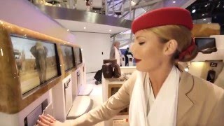 Business Class Seat Preview  Boeing 777  Emirates Airline [upl. by Ahsemrak]