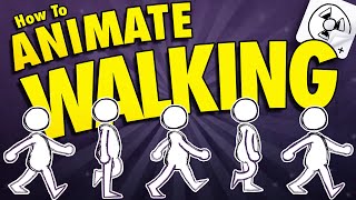 How to Animate Walking FlipaClip Tutorial for Beginners [upl. by Devitt]