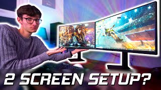 Are Two Computer Monitors Worth It Dual Screen Vs Ultrawide Setup [upl. by Pucida]