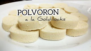 Polvoron a la Goldilocks  How to Make Polvoron Mets Kitchen [upl. by Tereb]