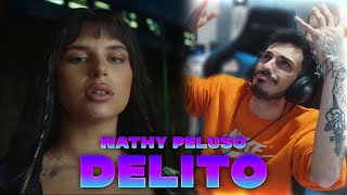 REACCIÓN Nathy Peluso  DELITO [upl. by Peirsen10]