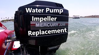 Mercury Outboard  Water Pump Impeller Replacement [upl. by Georglana]